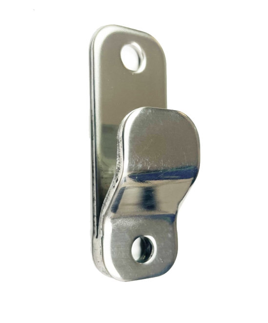 Global chrome plated door keeper for current latch